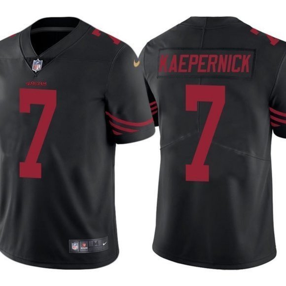 san francisco 49ers black jersey